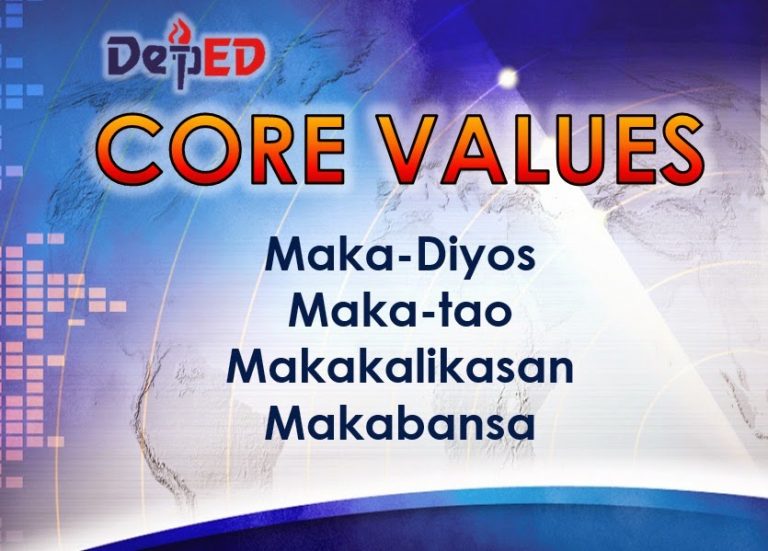 DepEd Core Values