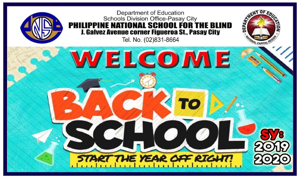 Welcome Back to School