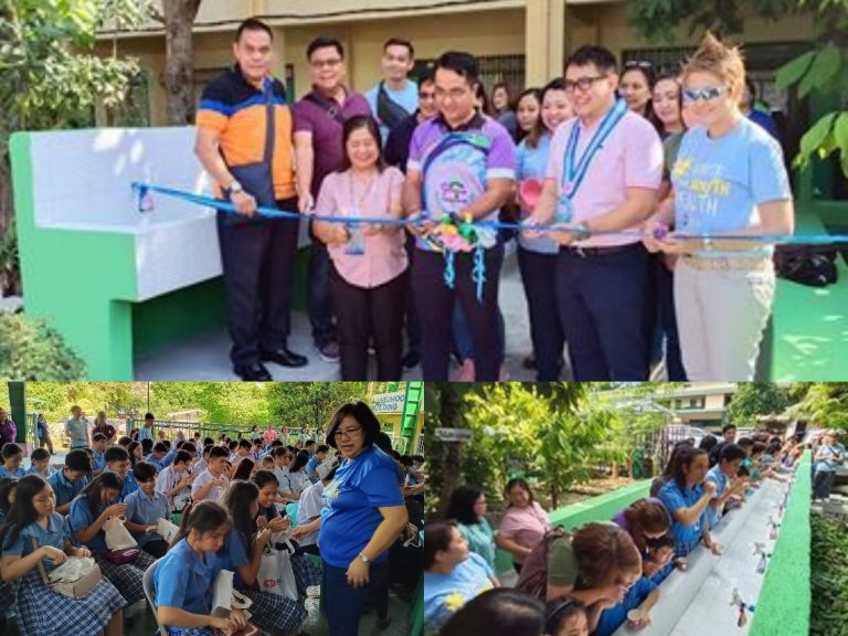 Turn Over of Hand Washing Facility by the Phil Dental Association Pasay Chapter