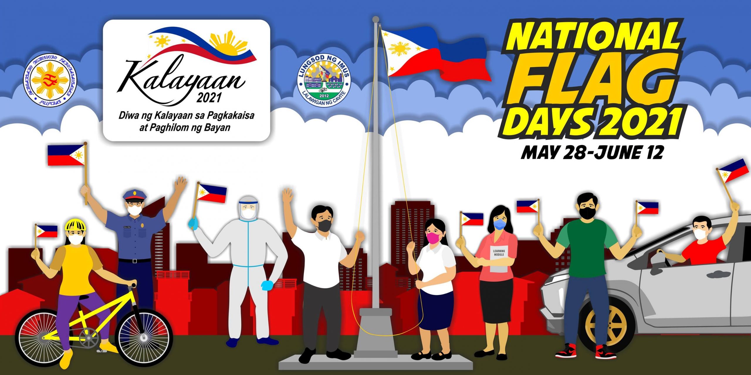 Let us celebrate National Flag Day together starting may 28 to June 12, 2021