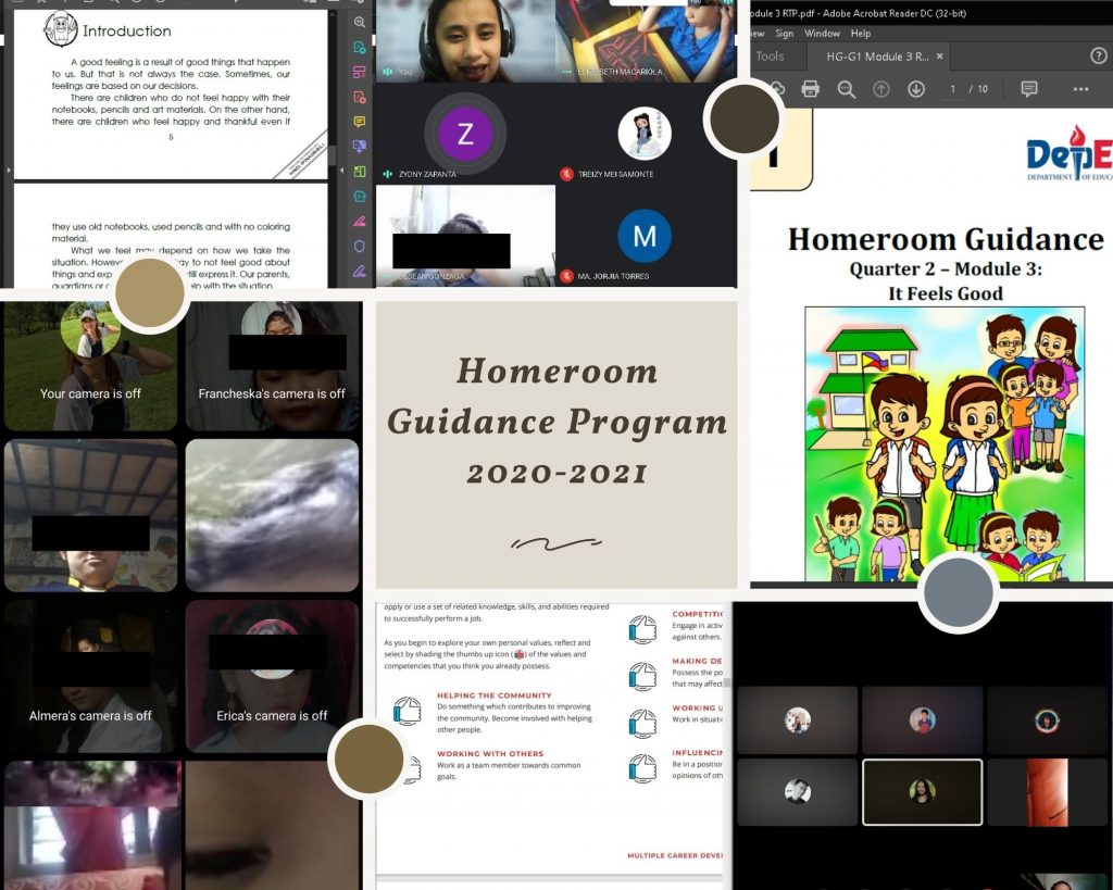 Provision of homeroom guidance